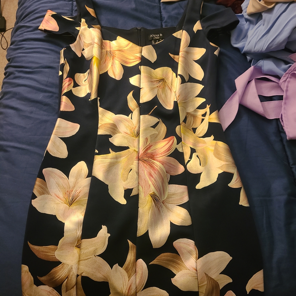 Floral Off-Shoulder Dress